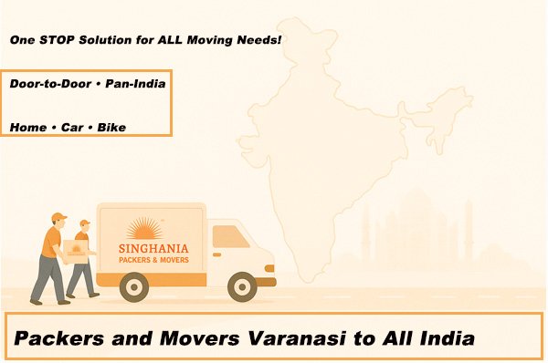 Varanasi to All-India movers for intercity relocations