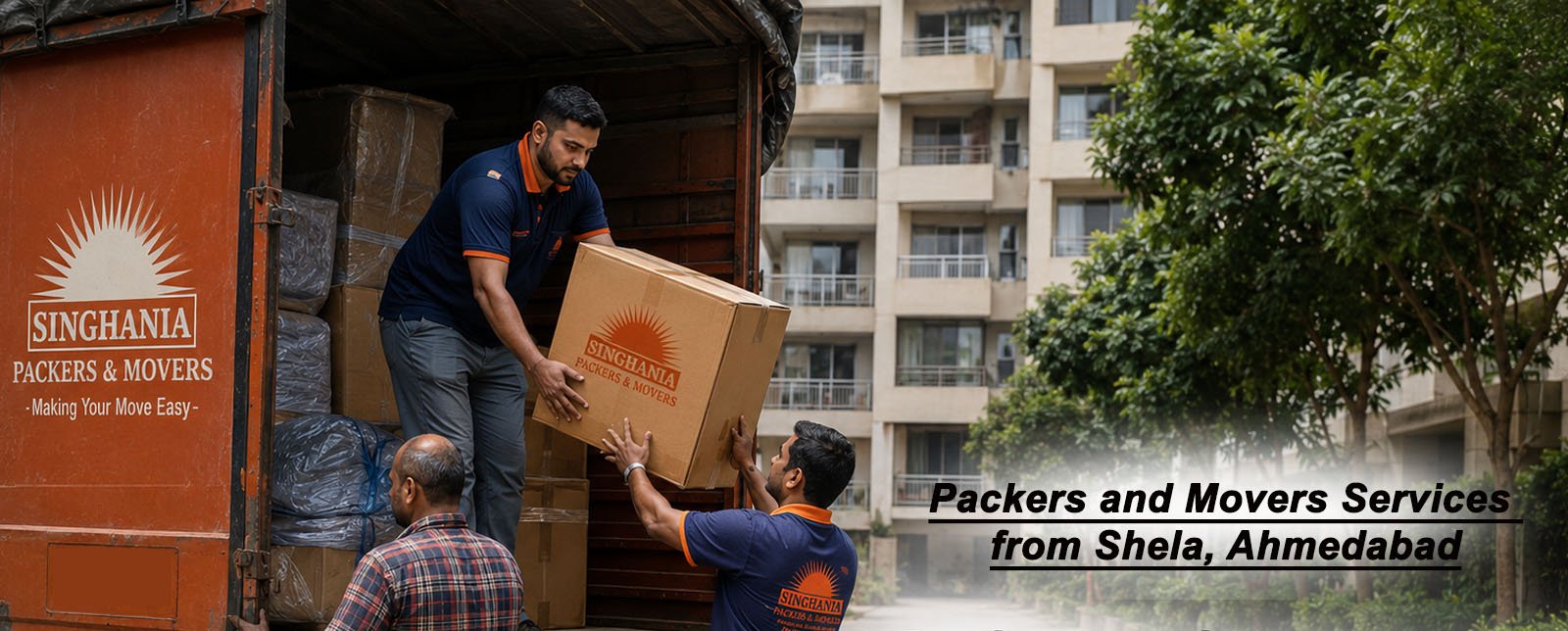 Packers and Movers in Shela Ahmedabad